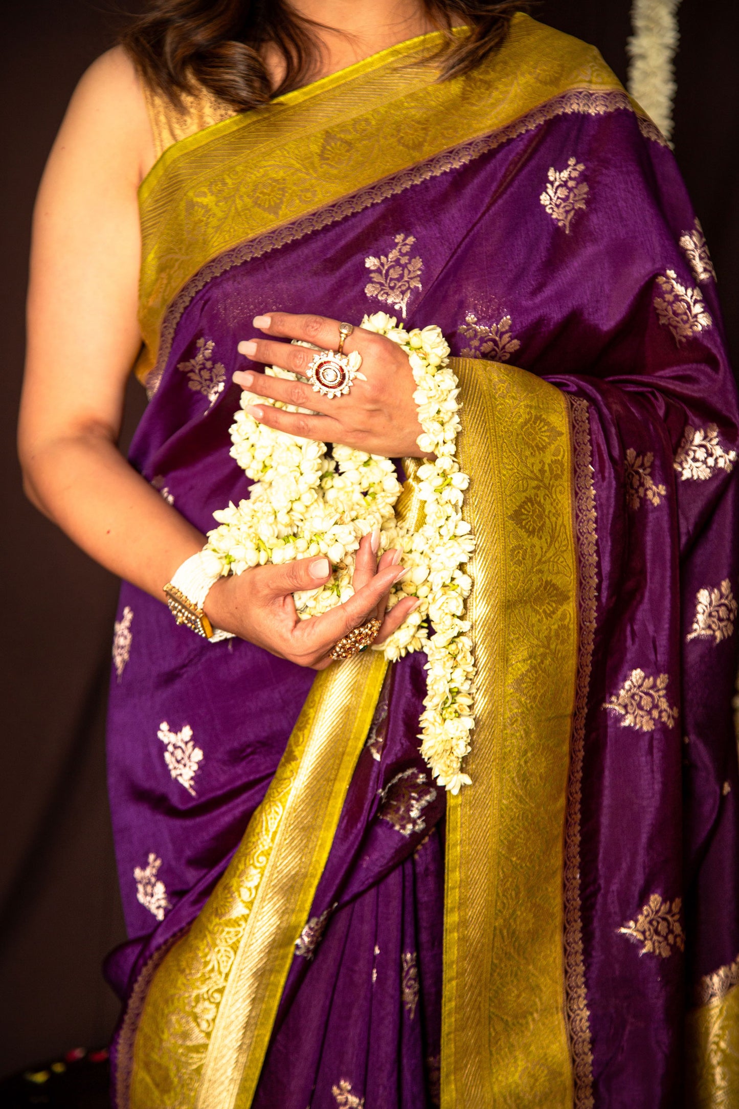 Chiniya Silk Saree Festive Wear for Women