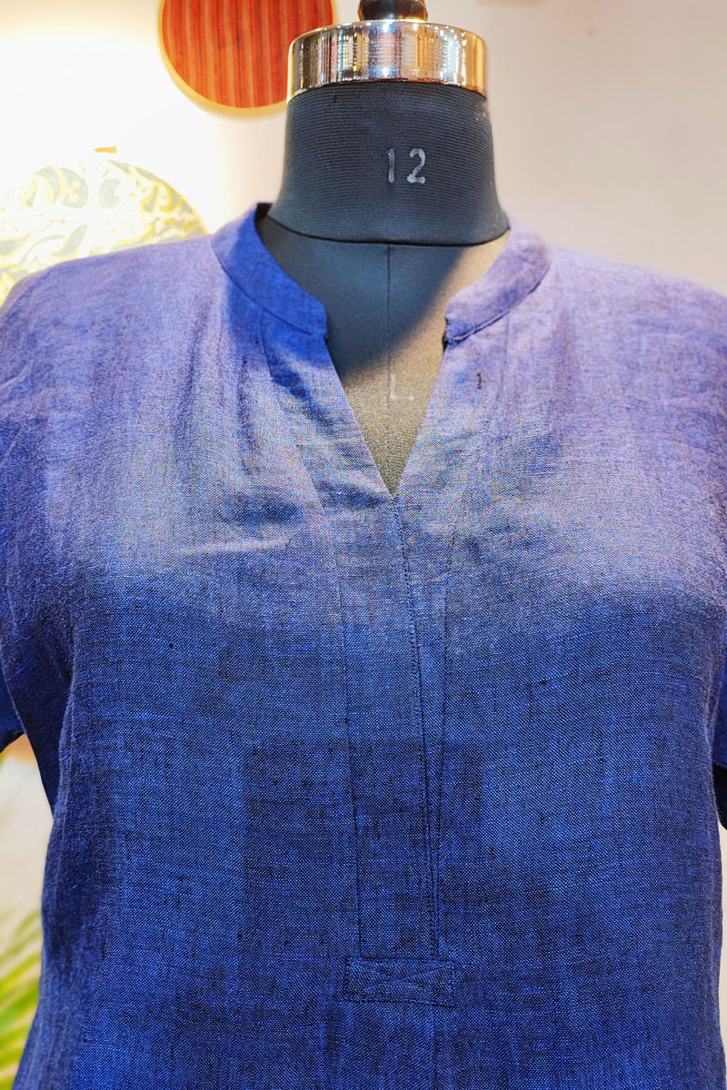 Cobalt Blue Linen Cord Set