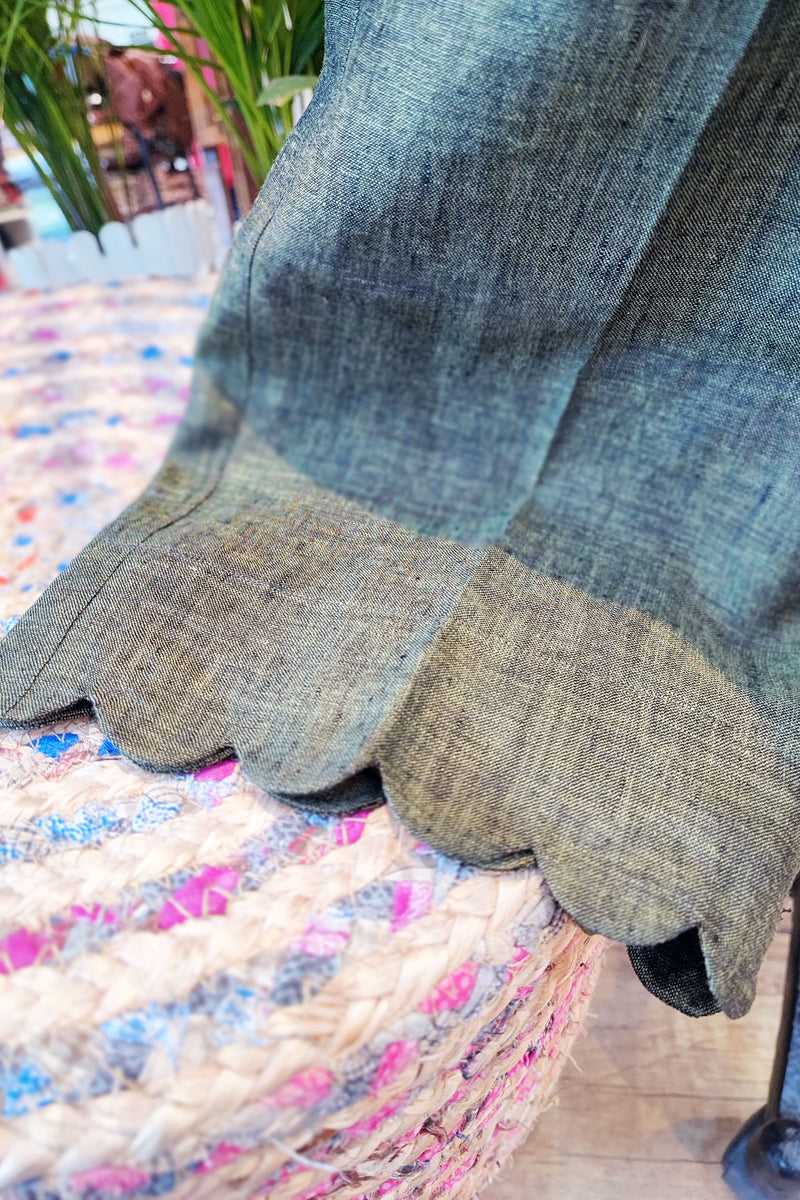 Olive Green Linen Cord Set