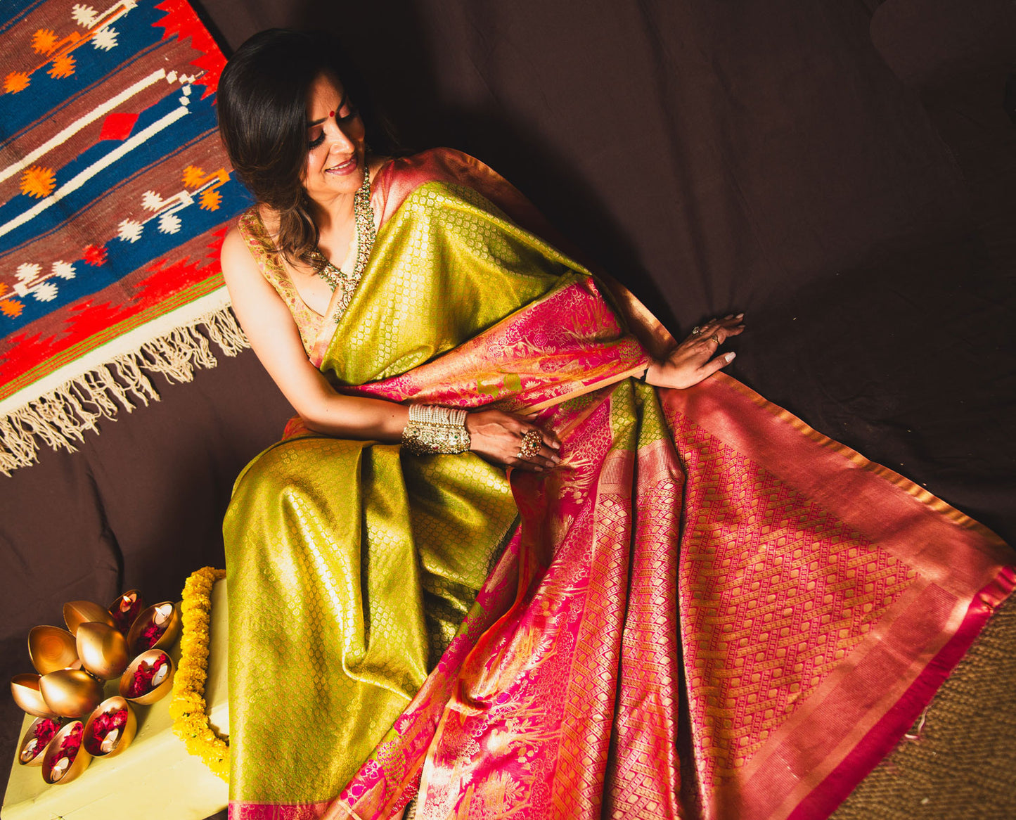 Elegant Kanchipuram Saree for Weddings and Festivals