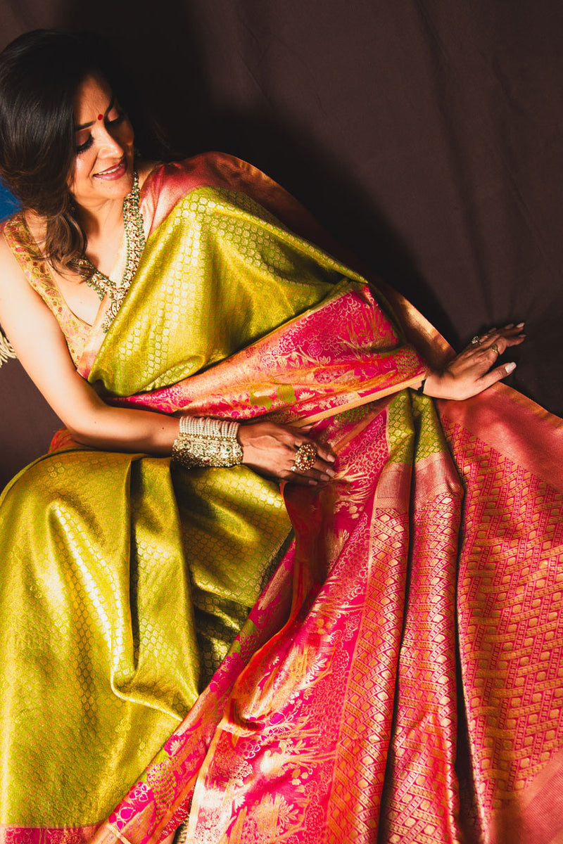 Elegant Kanchipuram Saree for Weddings and Festivals