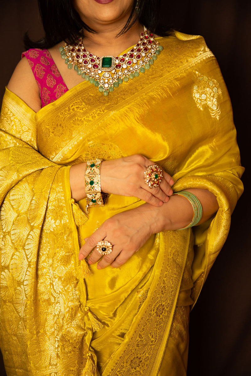 Designer Banarasi Saree for Wedding and Celebration