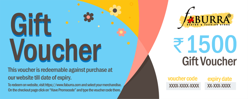 Faburra Gift Voucher (Rs. 1500)