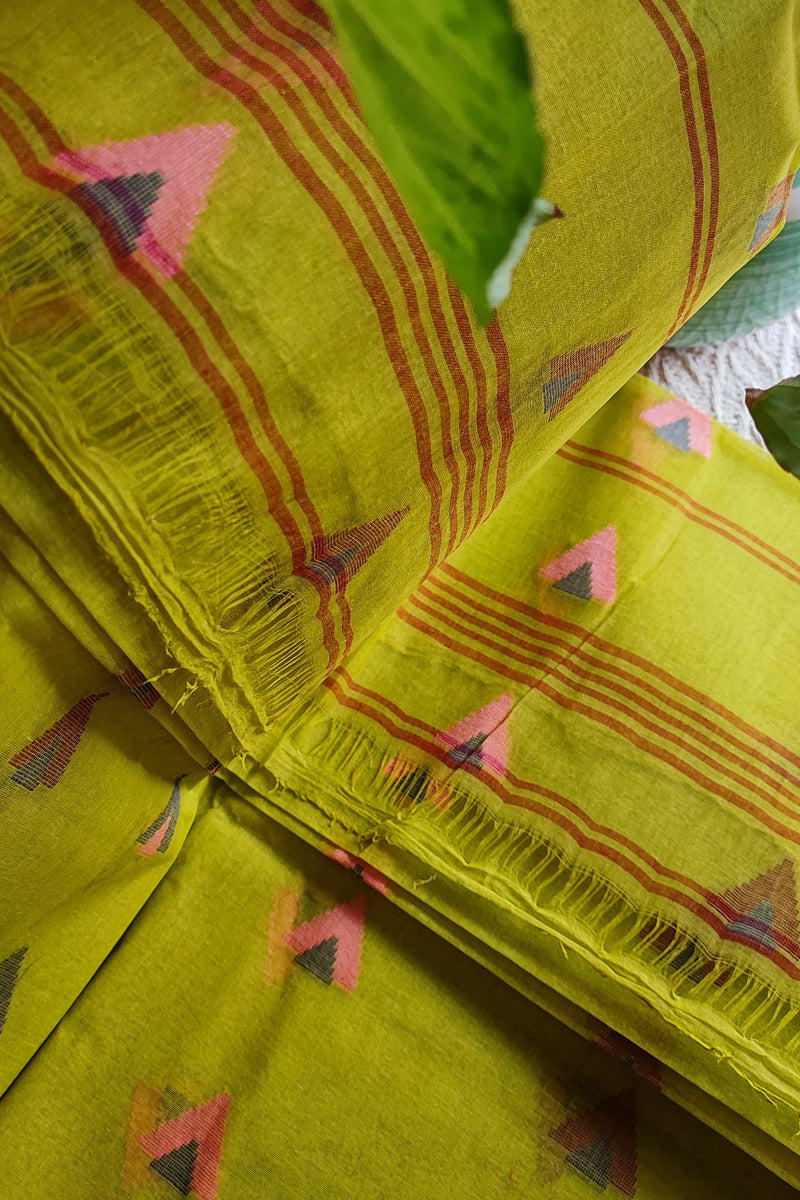 Dhani Cotton Taant Saree