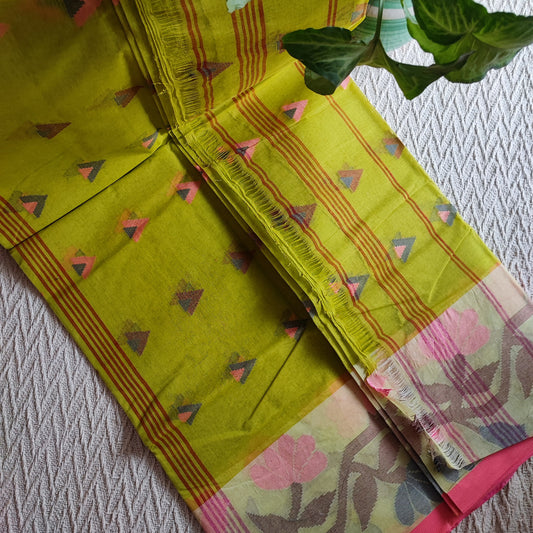 Dhani Cotton Taant Saree