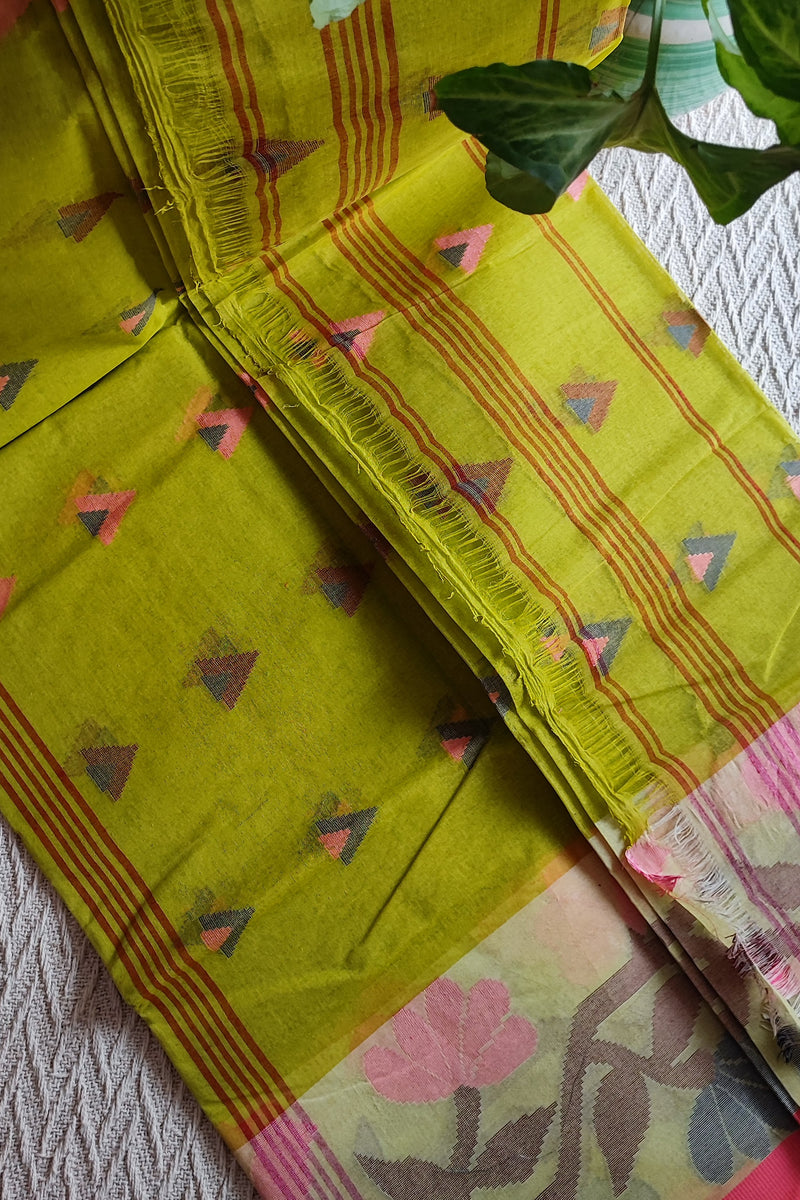 Dhani Cotton Taant Saree
