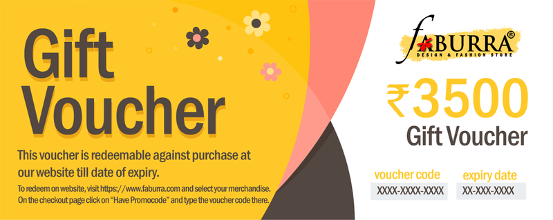 Faburra Gift Voucher (Rs. 3500)
